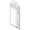 Visipak Thermoform-CLAMSHELL-#70-5.063-2.063-3.656-1.435-0.240-0.015-CLEAR-STOCK-L12297 71TFM - alternate 1